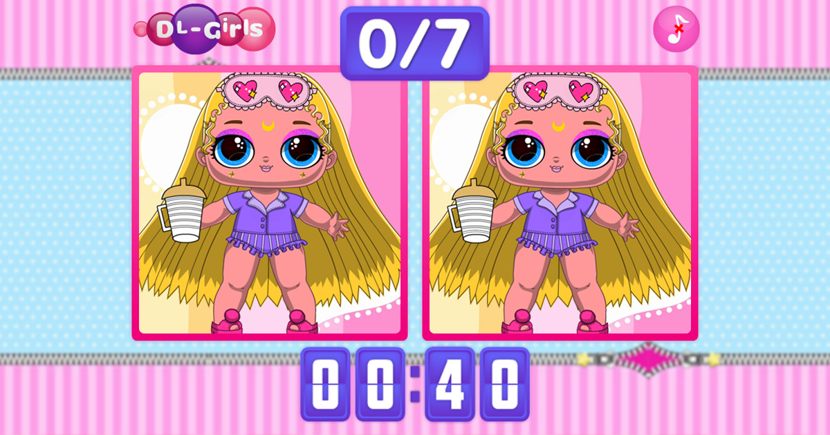 Popsy Princess – Spot the Difference